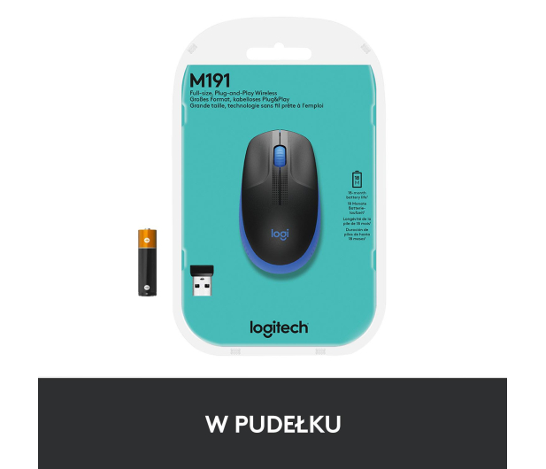 LOGITECH M190 Blue 910-005907 - 591050 - zdjęcie 11